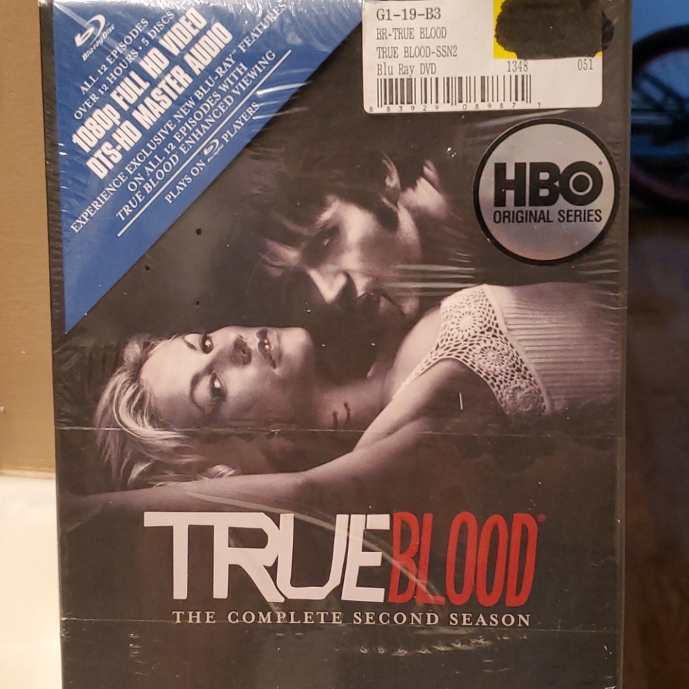 True Blood season 2 DVD. Still in plastic
